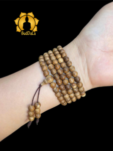 Vòng trầm hương 108 hạt rừng thiên nhiên